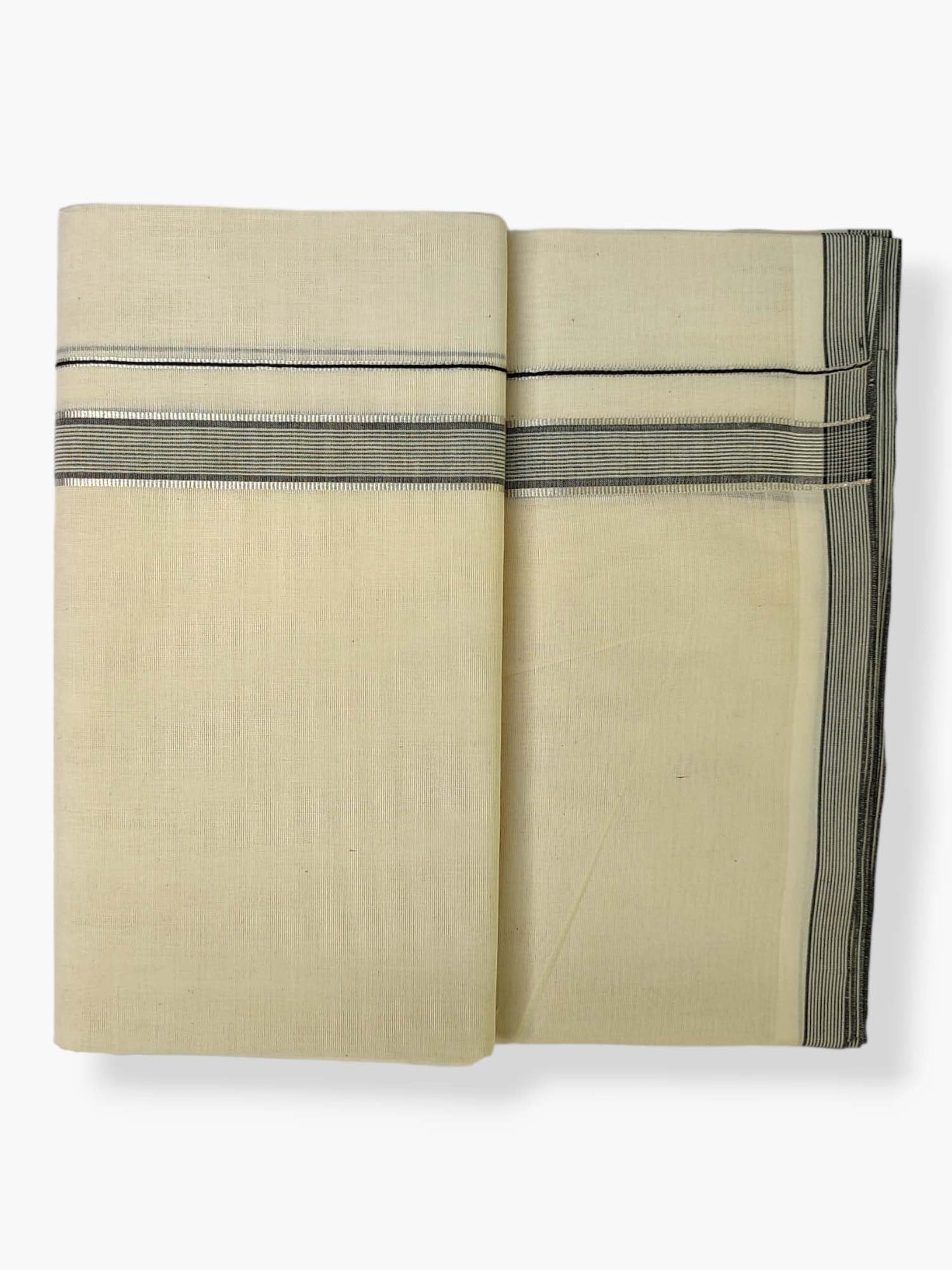 Pure Cotton Kerala Double Dhoti/Mundu