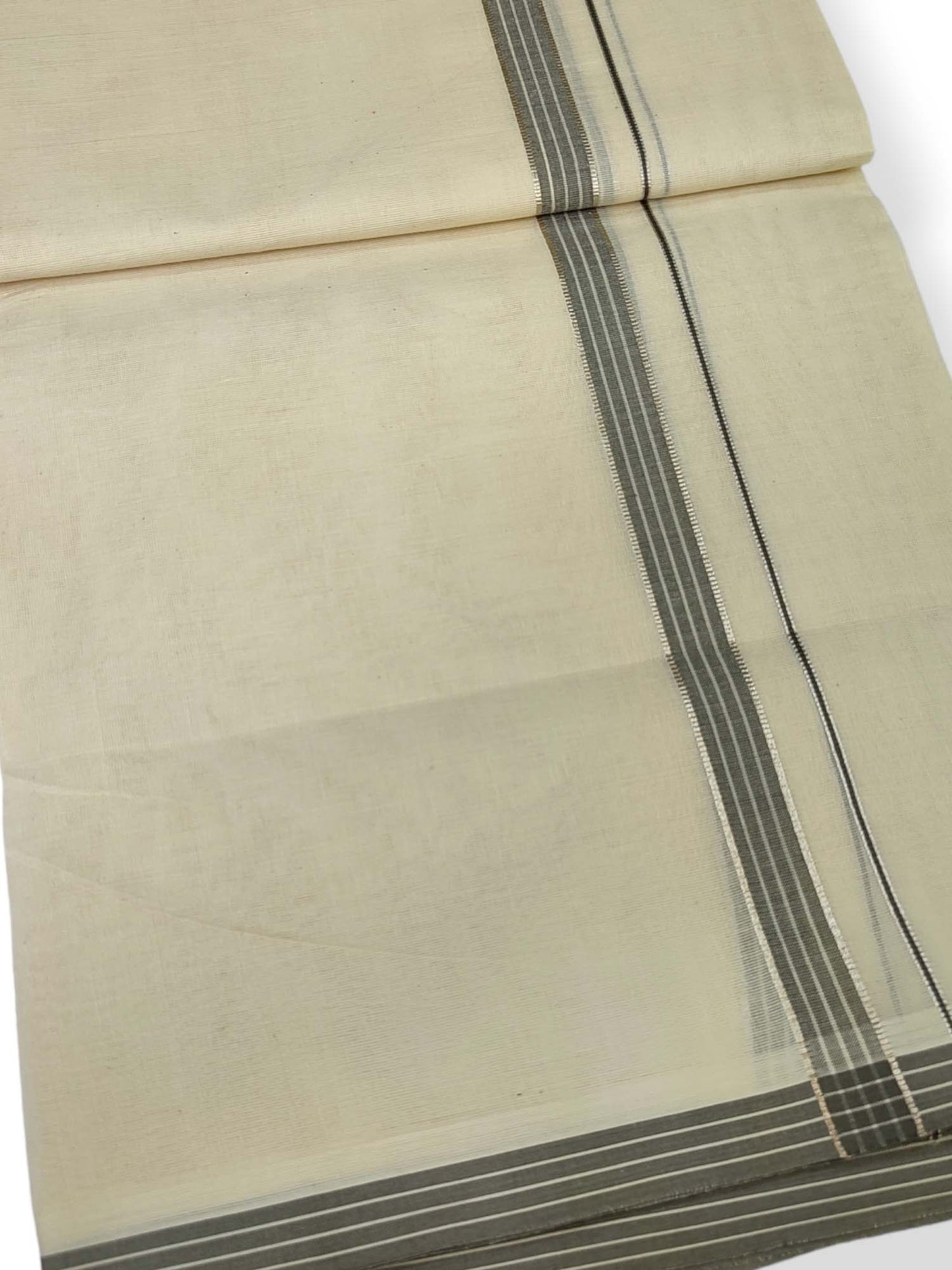 Pure Cotton Kerala Double Dhoti/Mundu