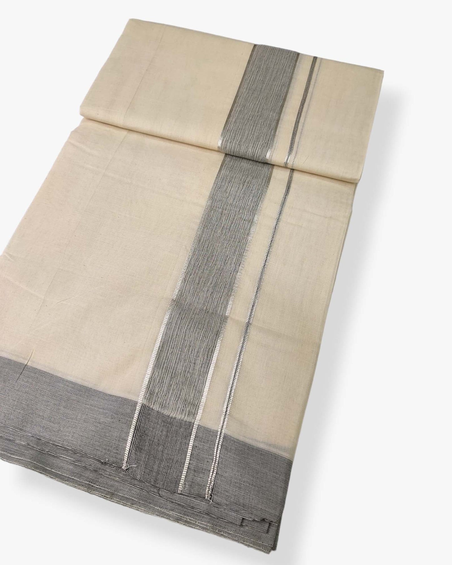 Pure Cotton Kerala Double Dhoti/Mundu