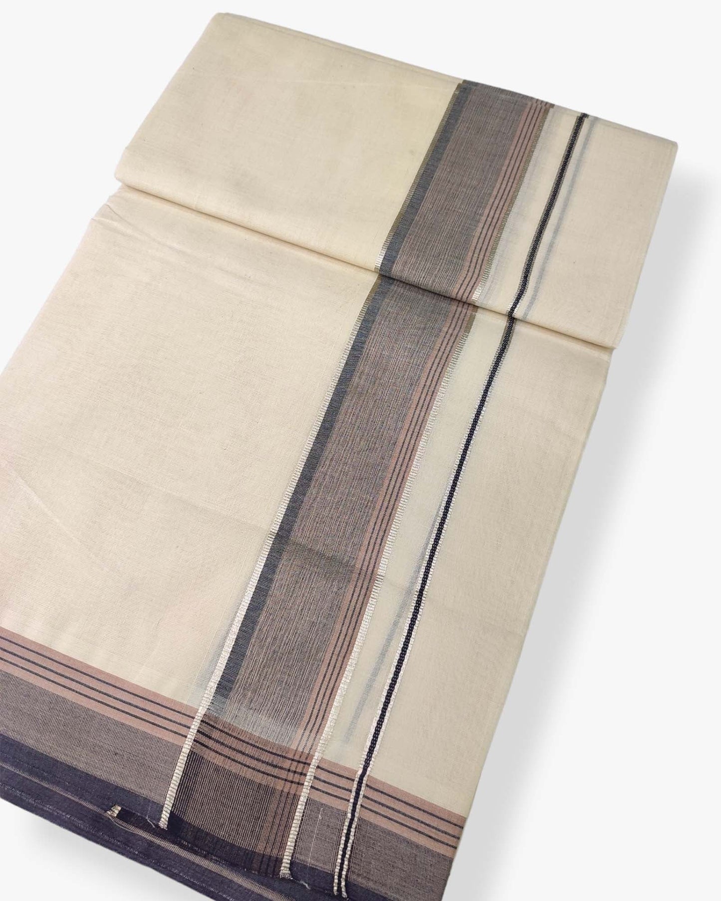 Pure Cotton Kerala Double Dhoti/Mundu