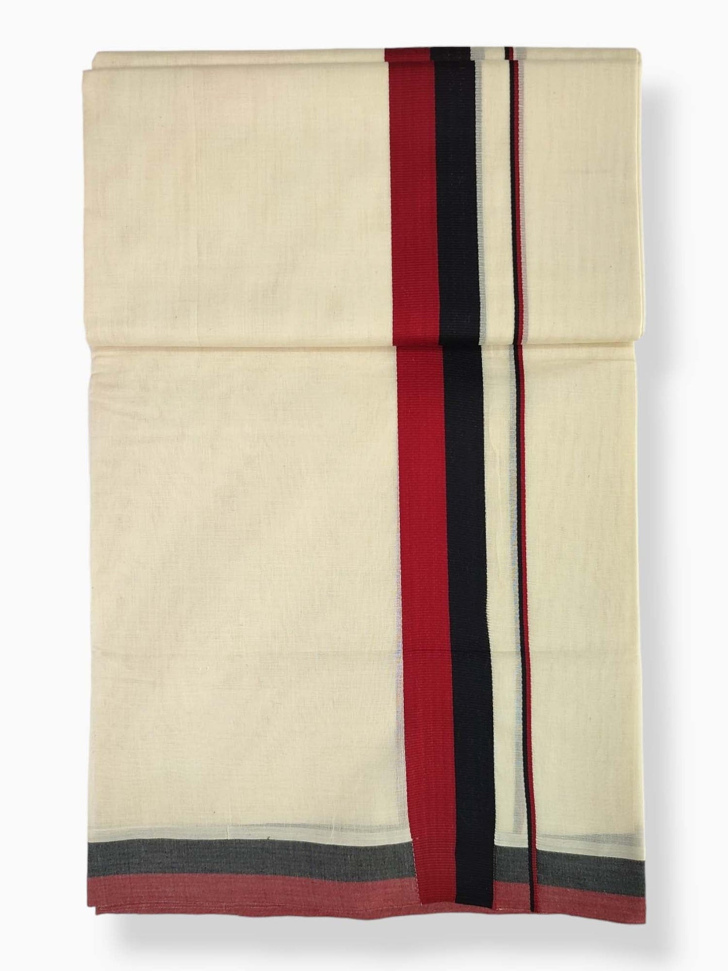 Pure Cotton Kerala Double Dhoti/Mundu