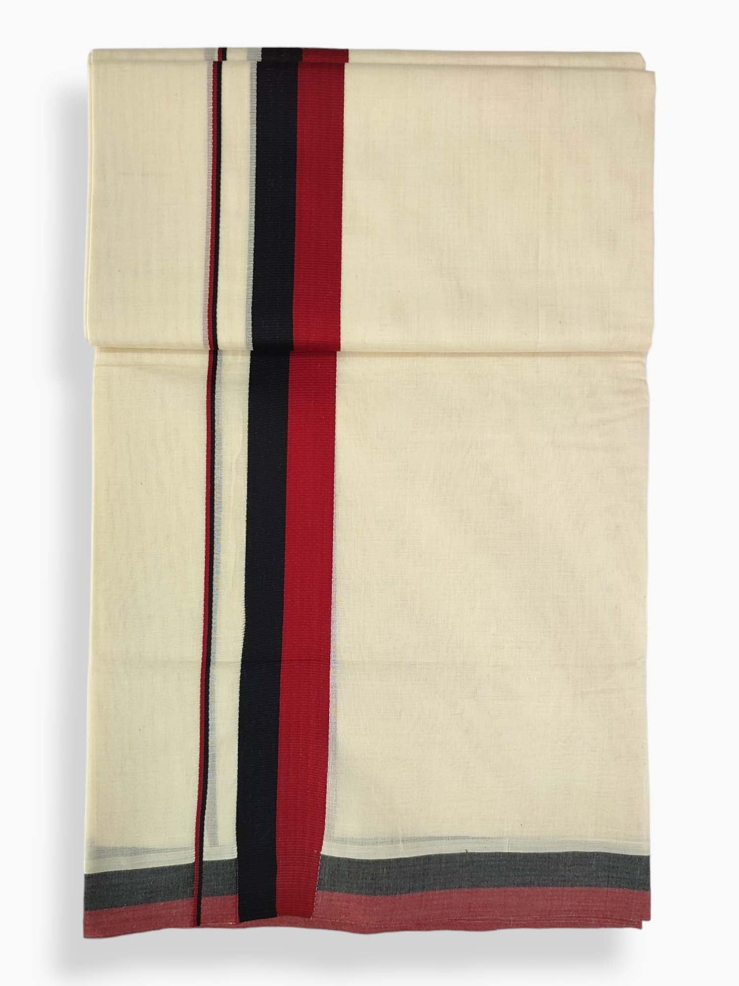 Pure Cotton Kerala Double Dhoti/Mundu