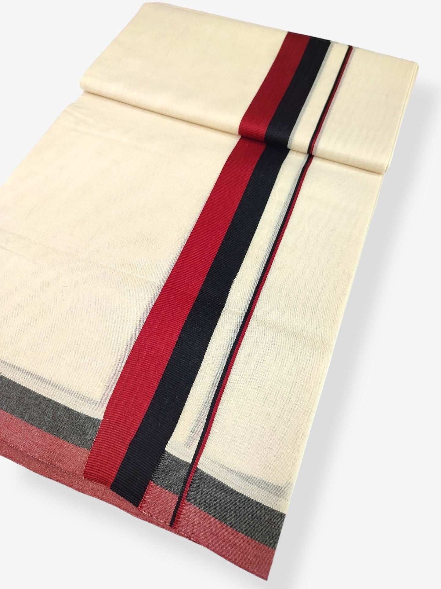 Pure Cotton Kerala Double Dhoti/Mundu
