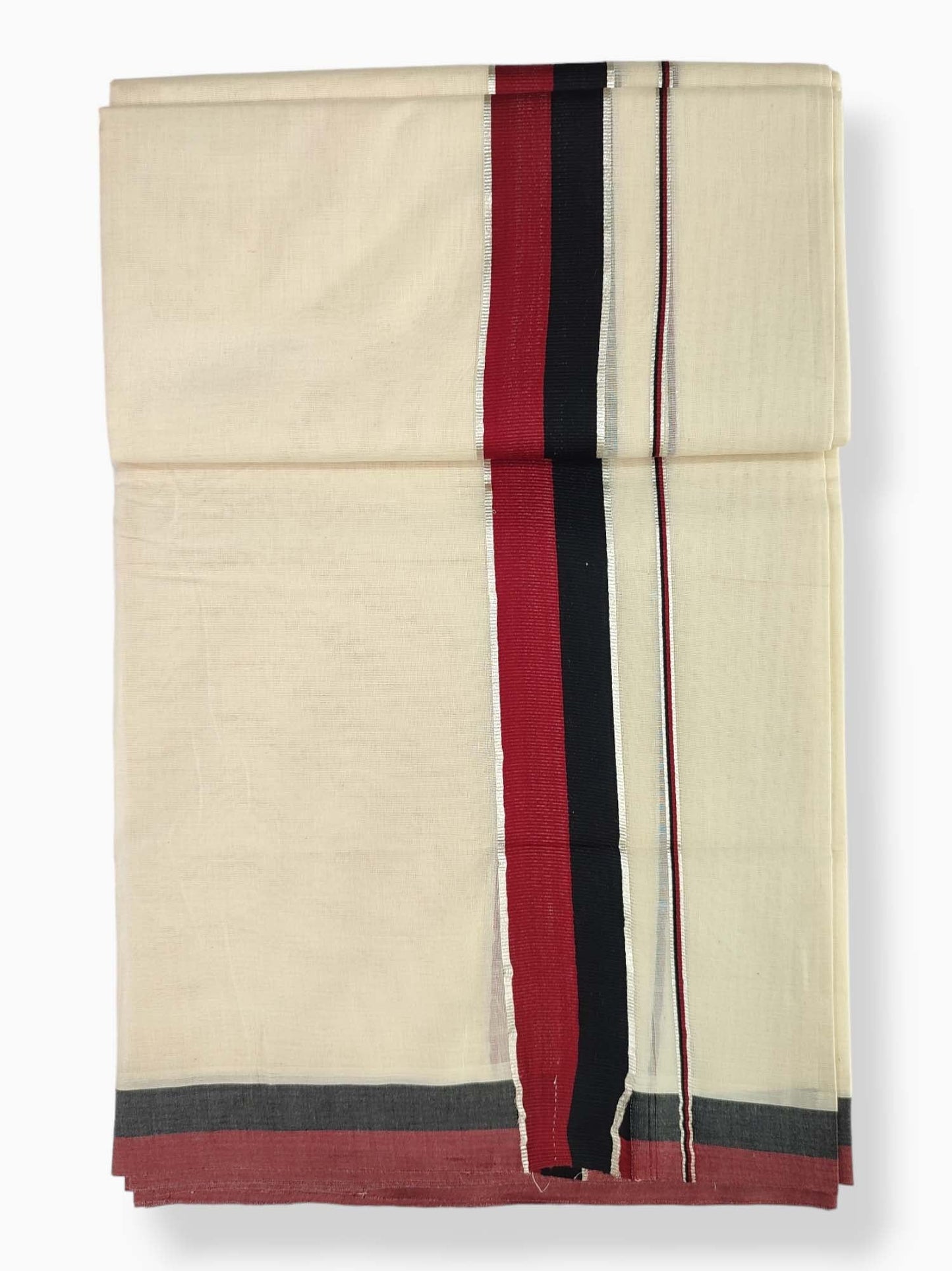 Pure Cotton Kerala Double Dhoti/Mundu