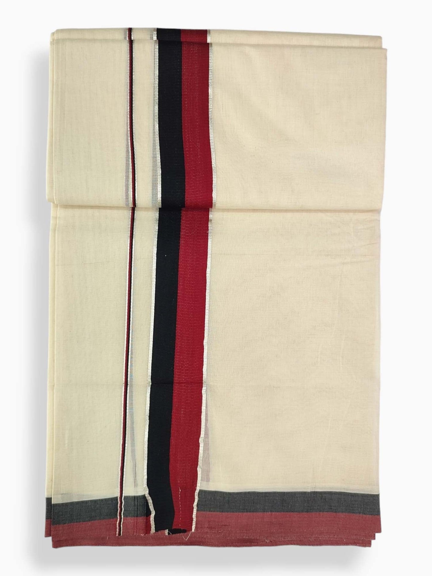 Pure Cotton Kerala Double Dhoti/Mundu