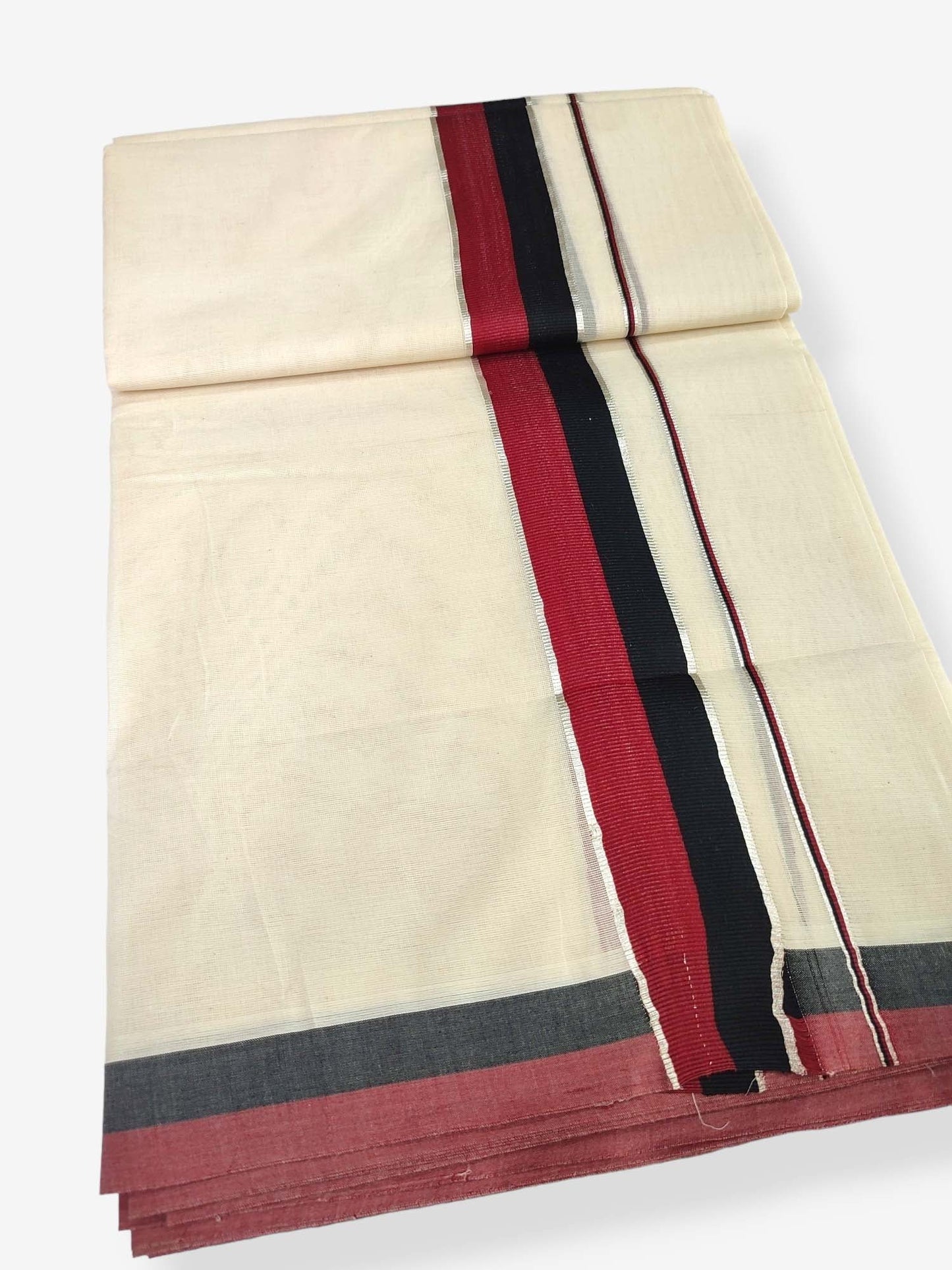 Pure Cotton Kerala Double Dhoti/Mundu