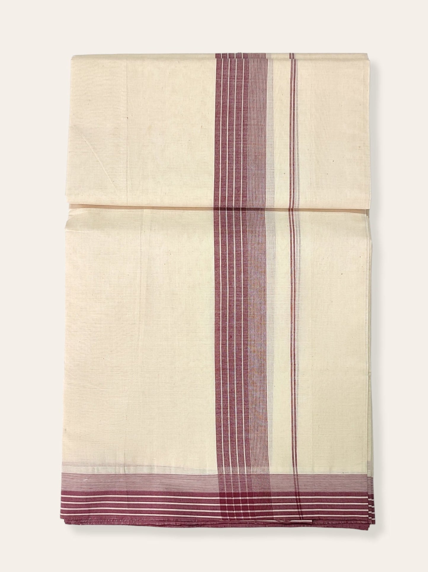 Pure Cotton Kerala Double Dhoti/Mundu