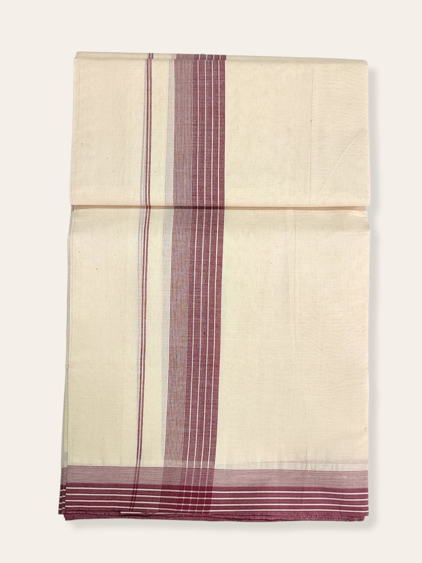 Pure Cotton Kerala Double Dhoti/Mundu