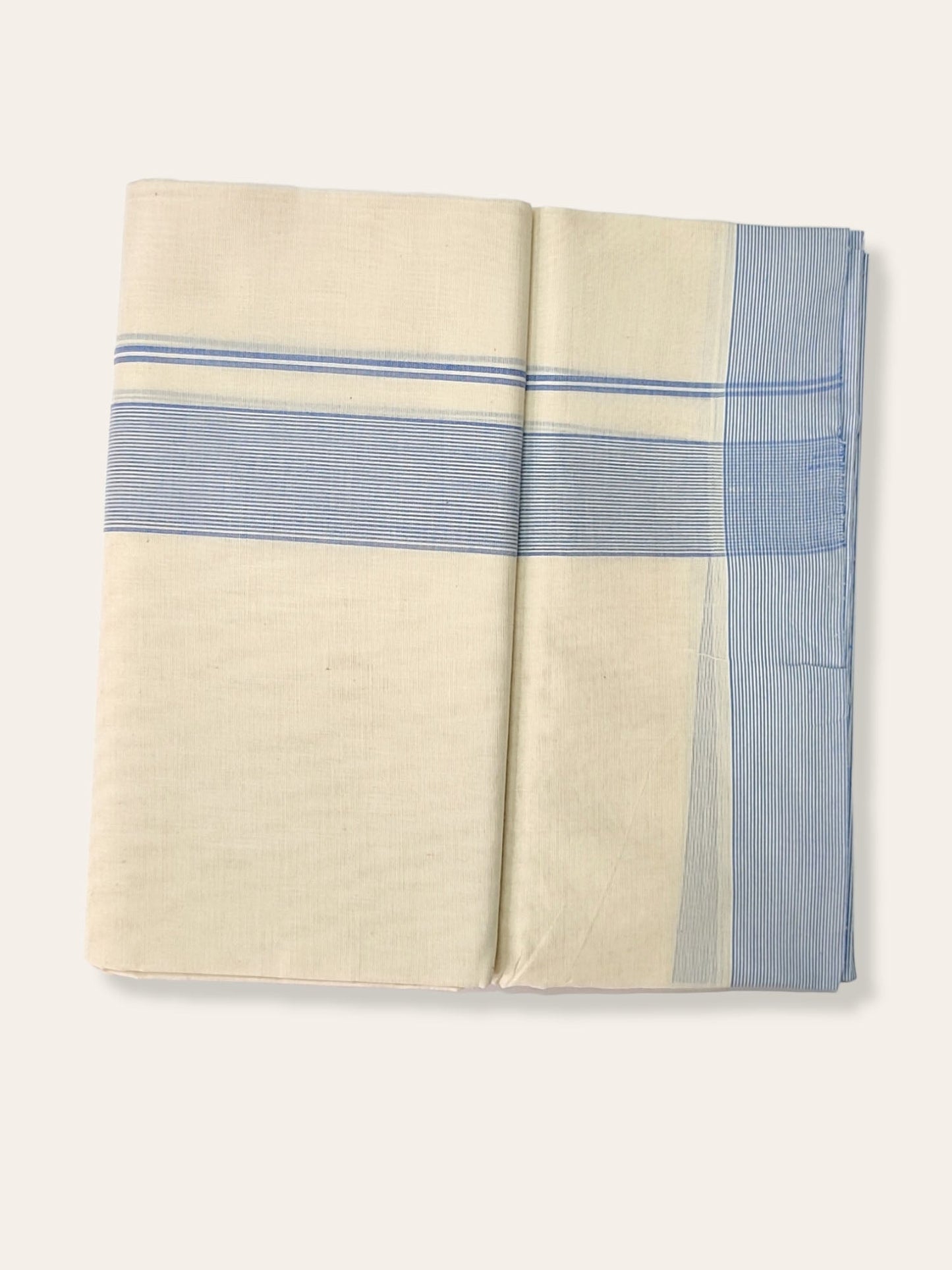 Pure Cotton Kerala Double Dhoti/Mundu