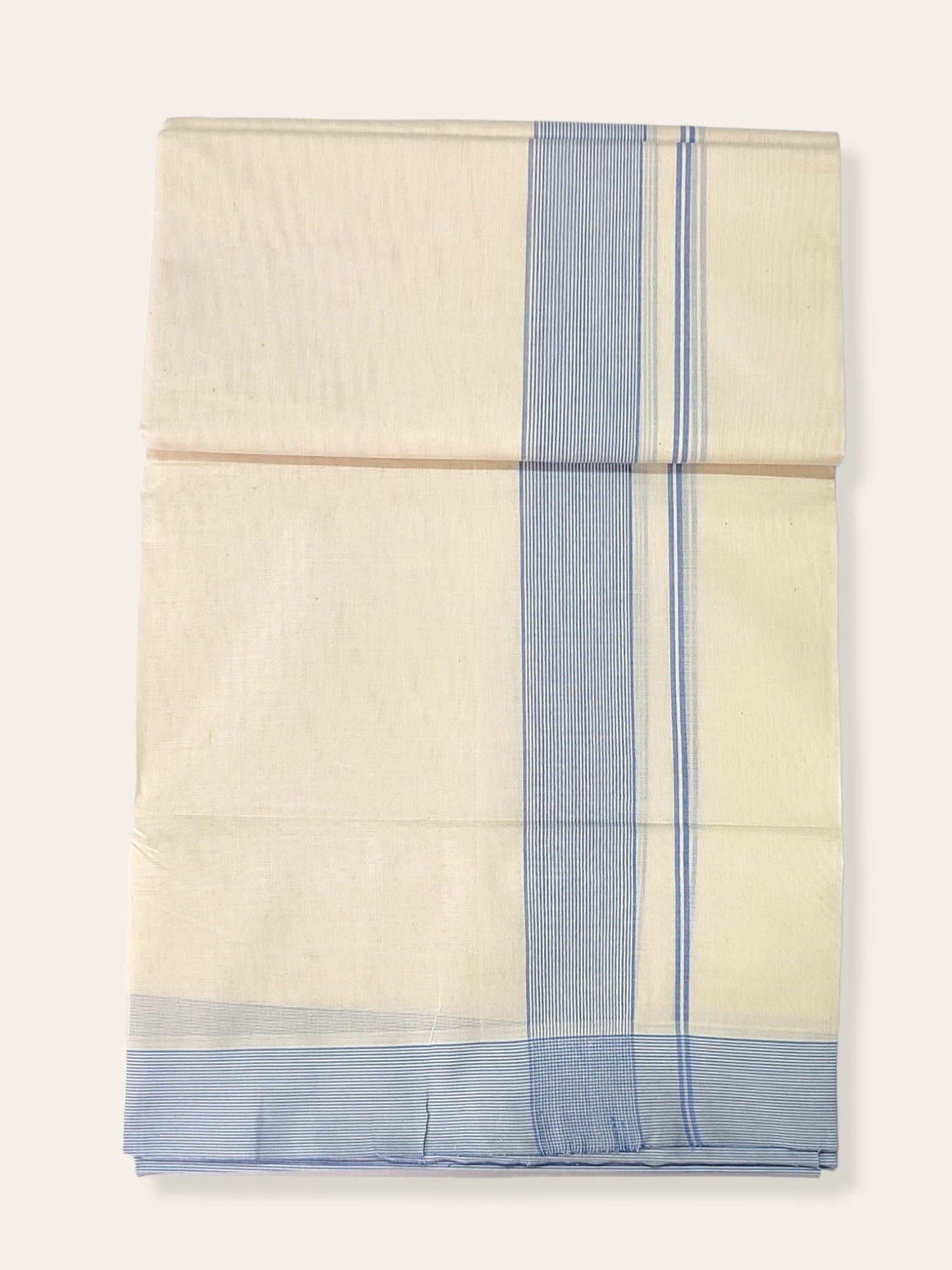 Pure Cotton Kerala Double Dhoti/Mundu