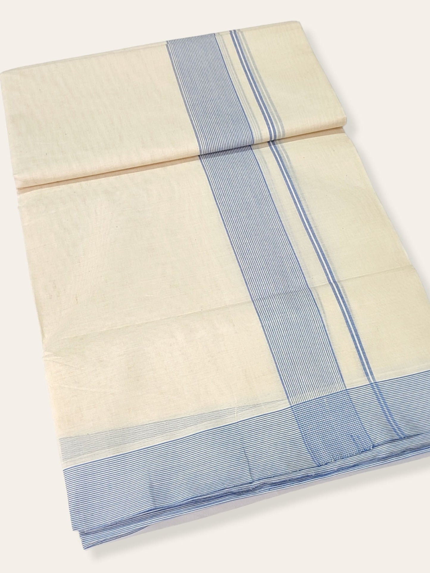 Pure Cotton Kerala Double Dhoti/Mundu