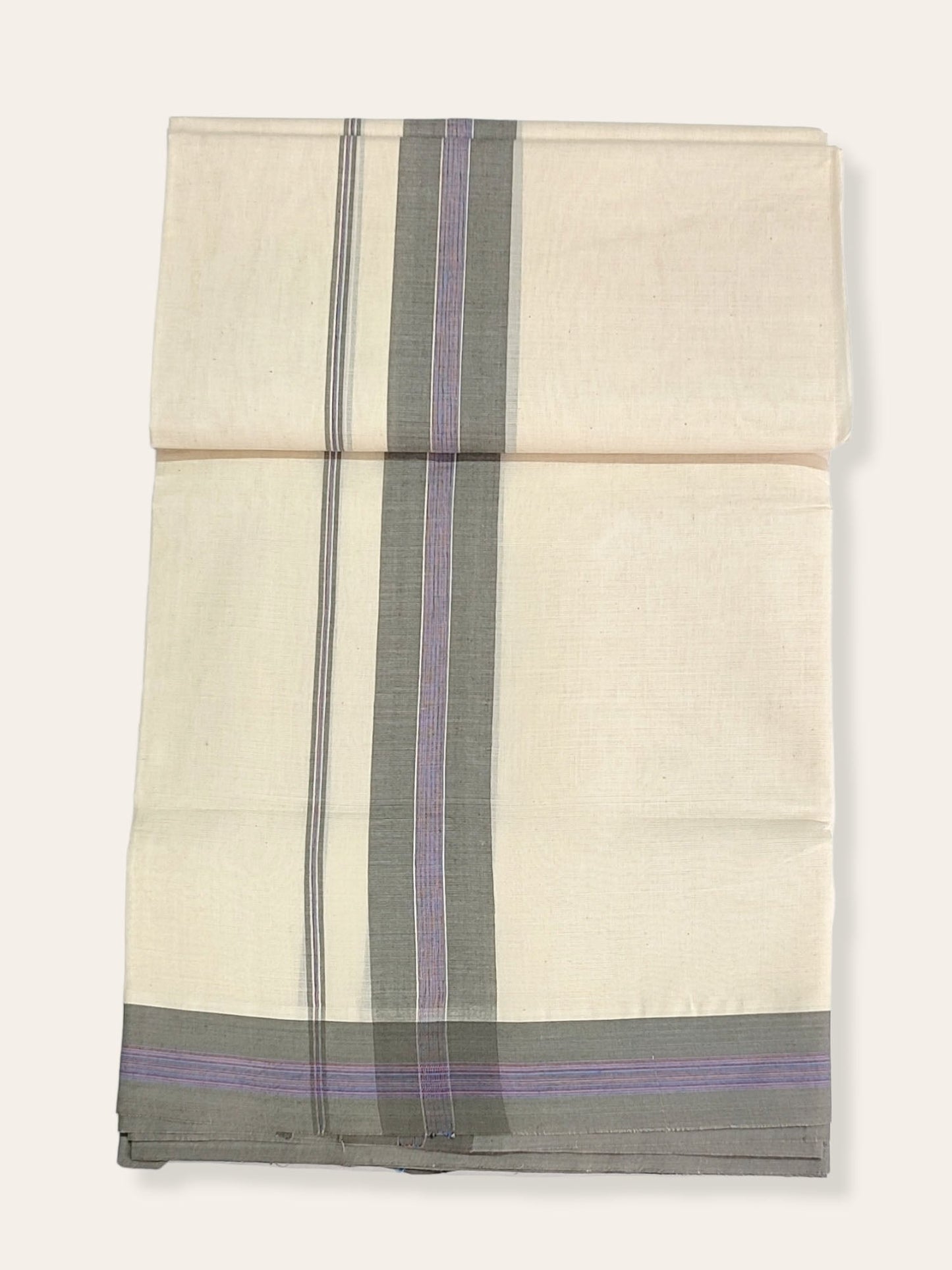 Pure Cotton Kerala Double Dhoti/Mundu
