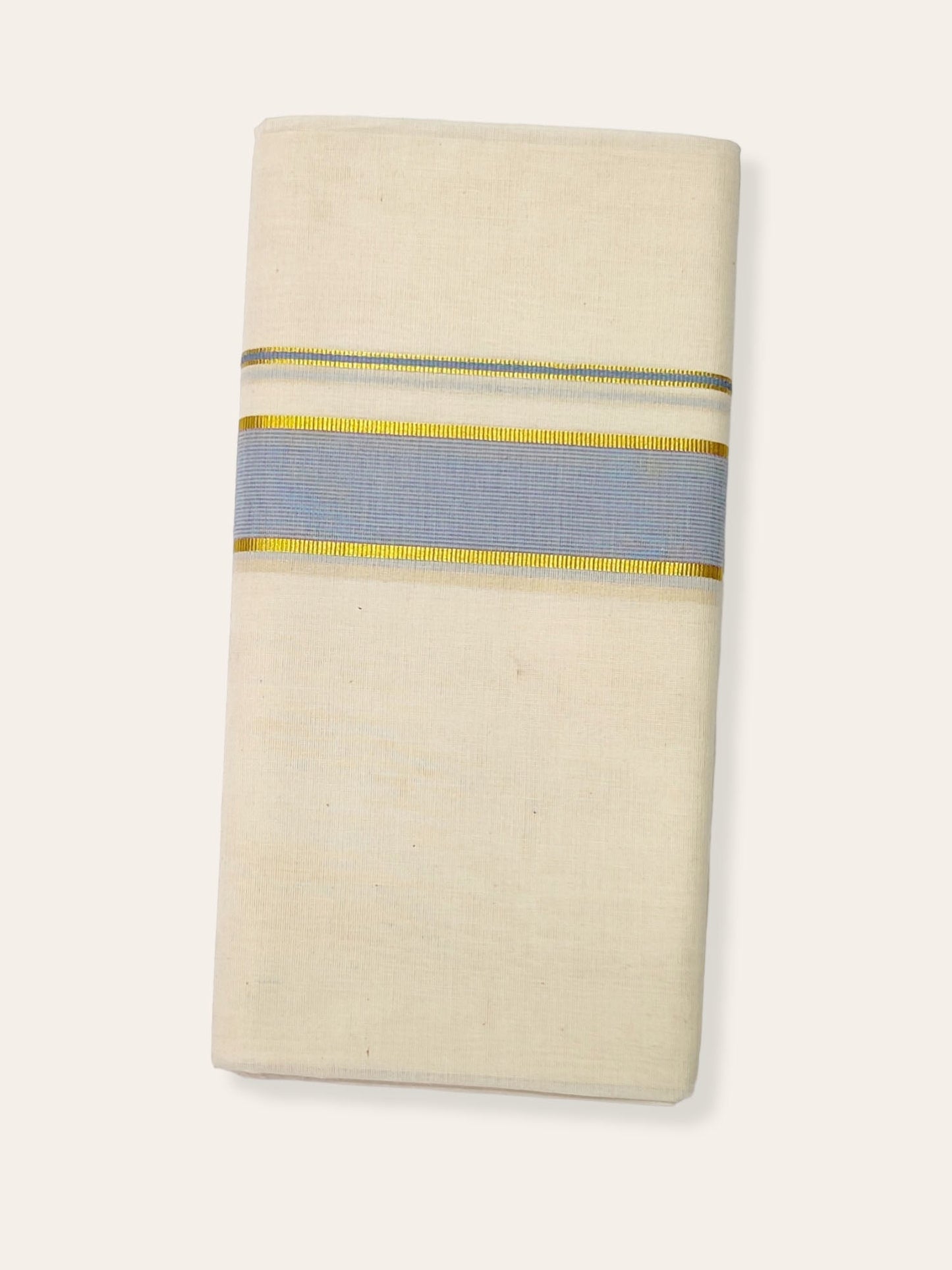 Pure Cotton Kerala Double Dhoti/Mundu