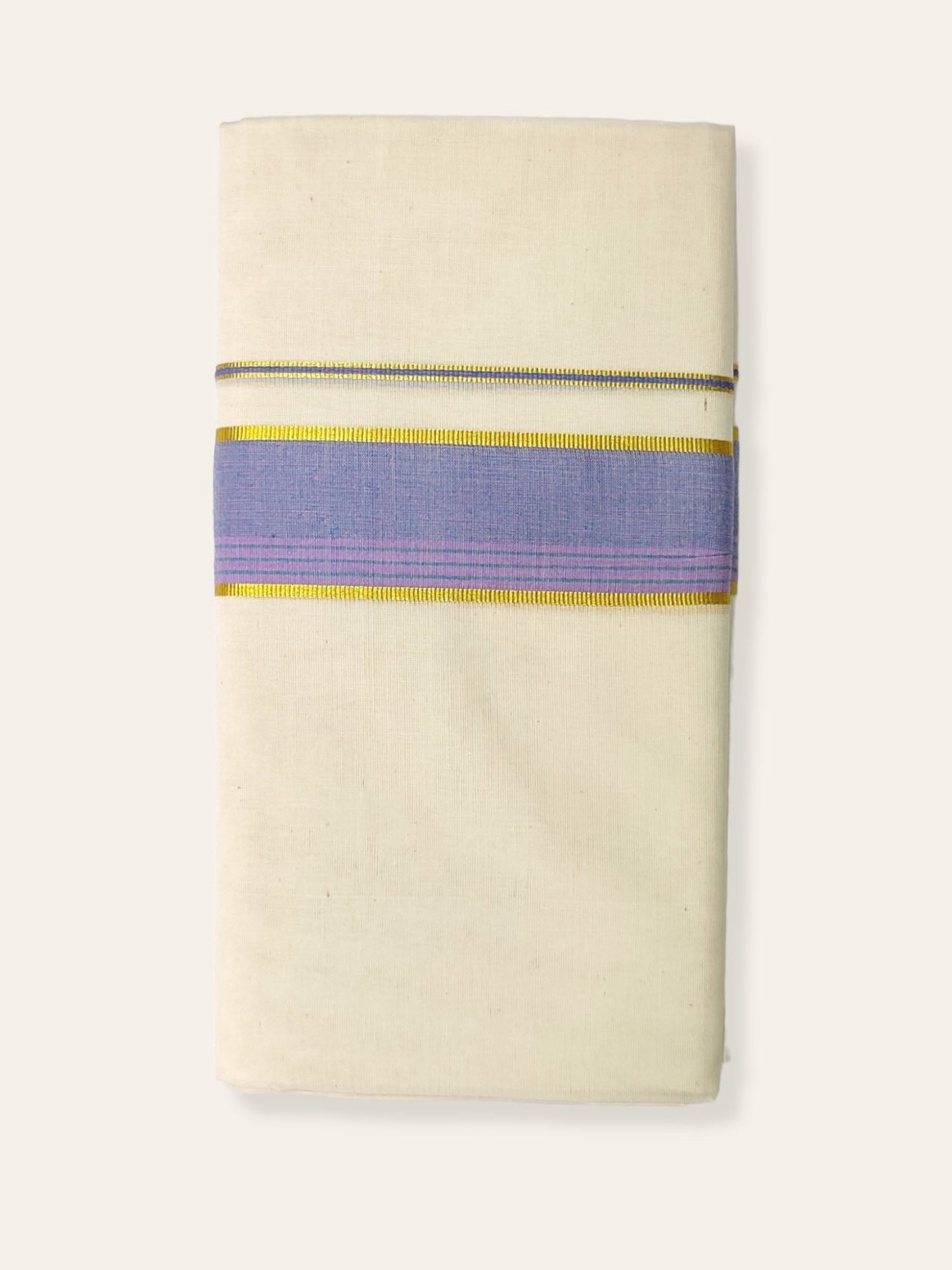 Pure Cotton Kerala Double Dhoti/Mundu
