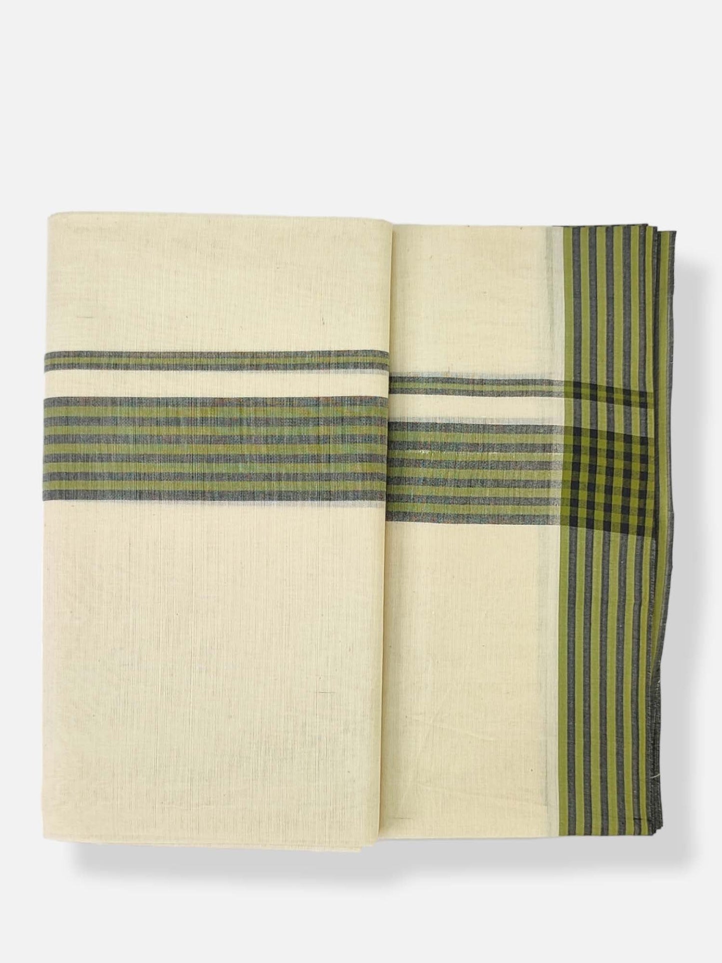 Pure Cotton Kerala Double Dhoti/Mundu