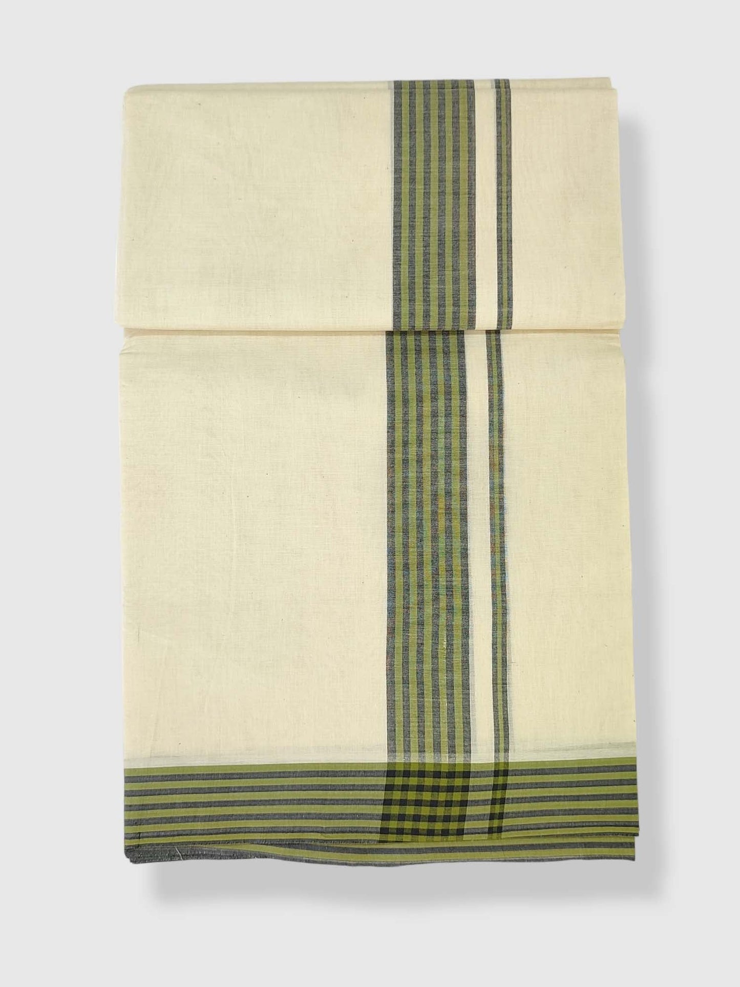 Pure Cotton Kerala Double Dhoti/Mundu
