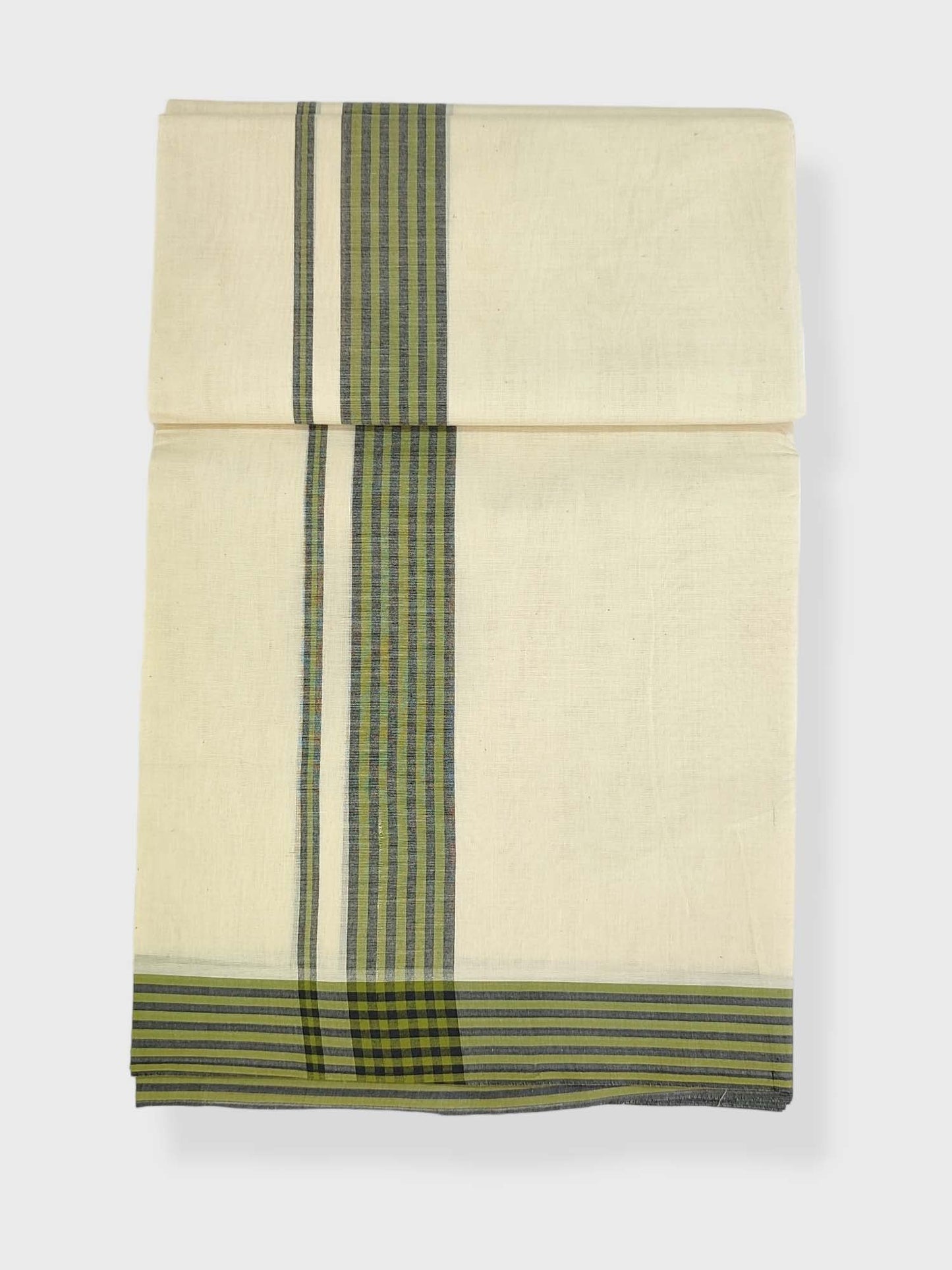 Pure Cotton Kerala Double Dhoti/Mundu
