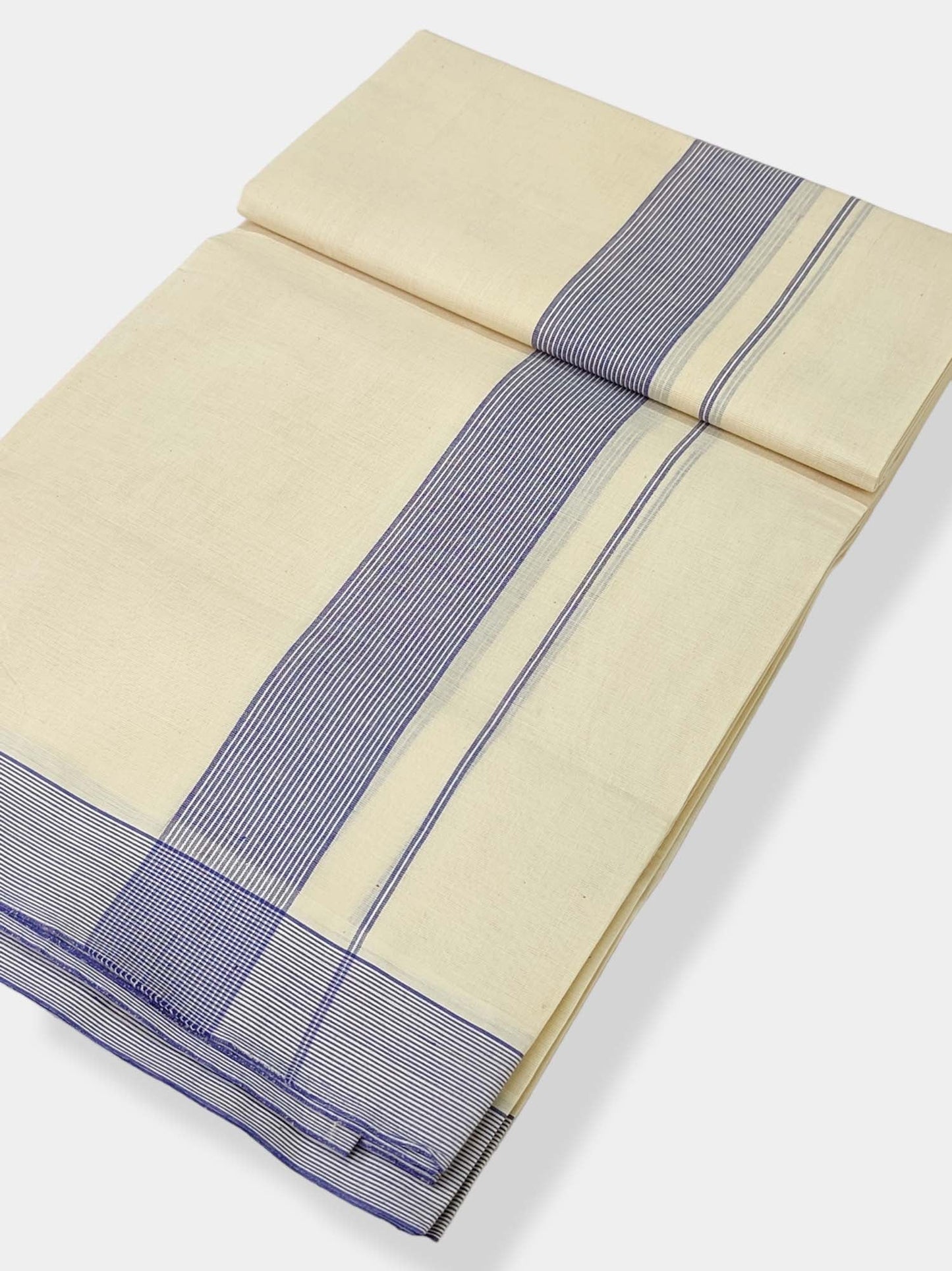 Pure Cotton Kerala Double Dhoti/Mundu