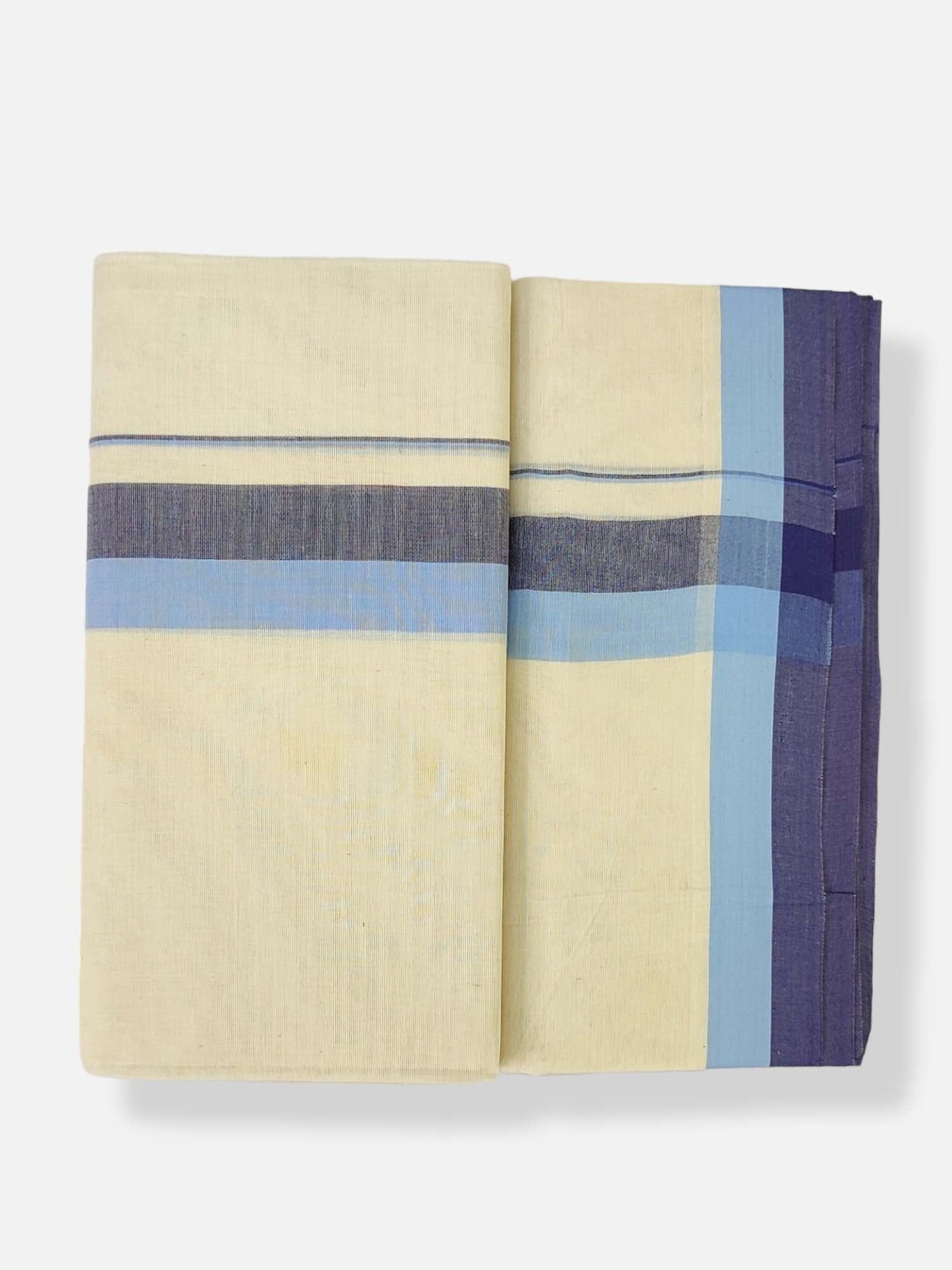 Pure Cotton Kerala Double Dhoti/Mundu