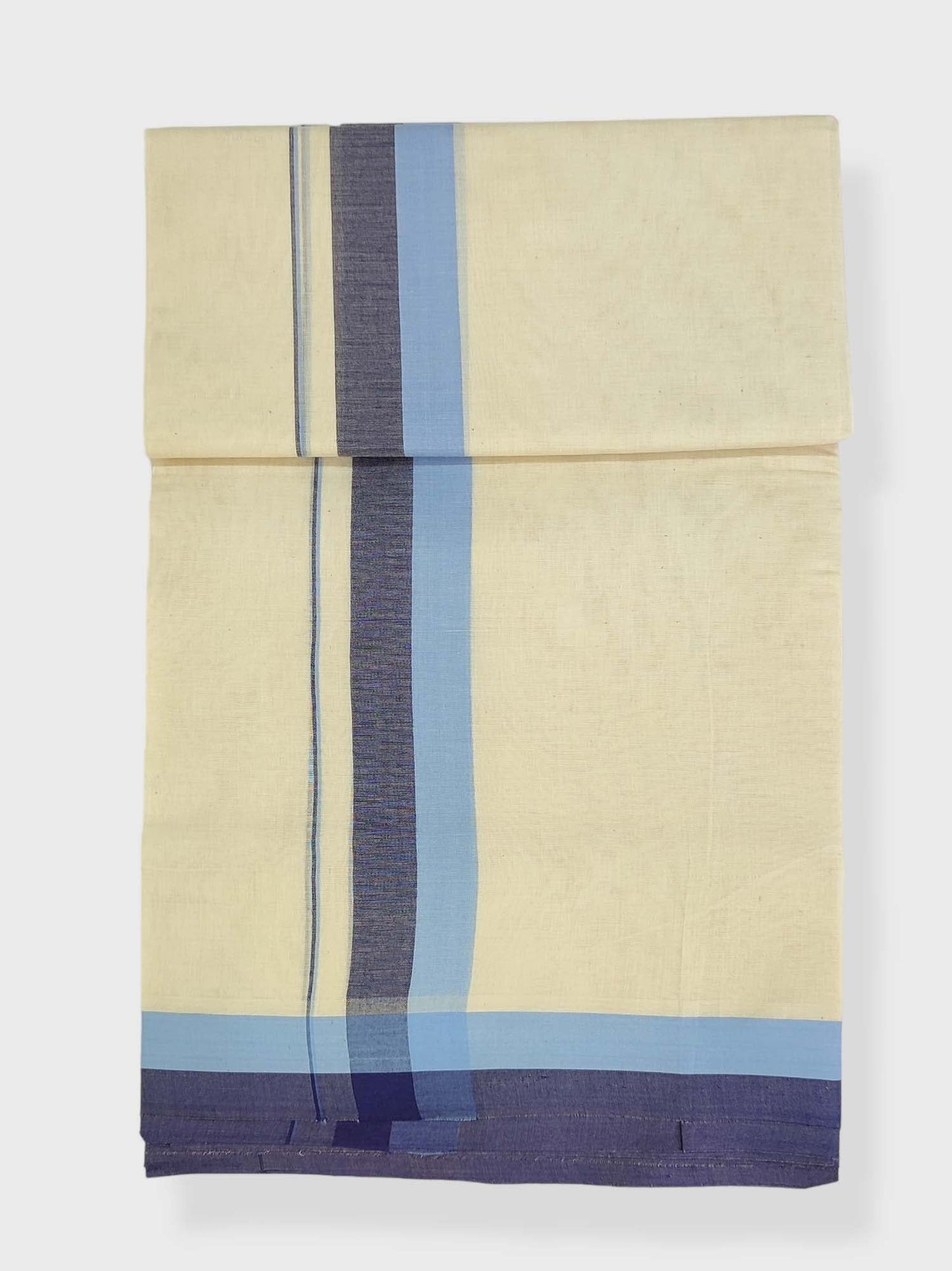 Pure Cotton Kerala Double Dhoti/Mundu