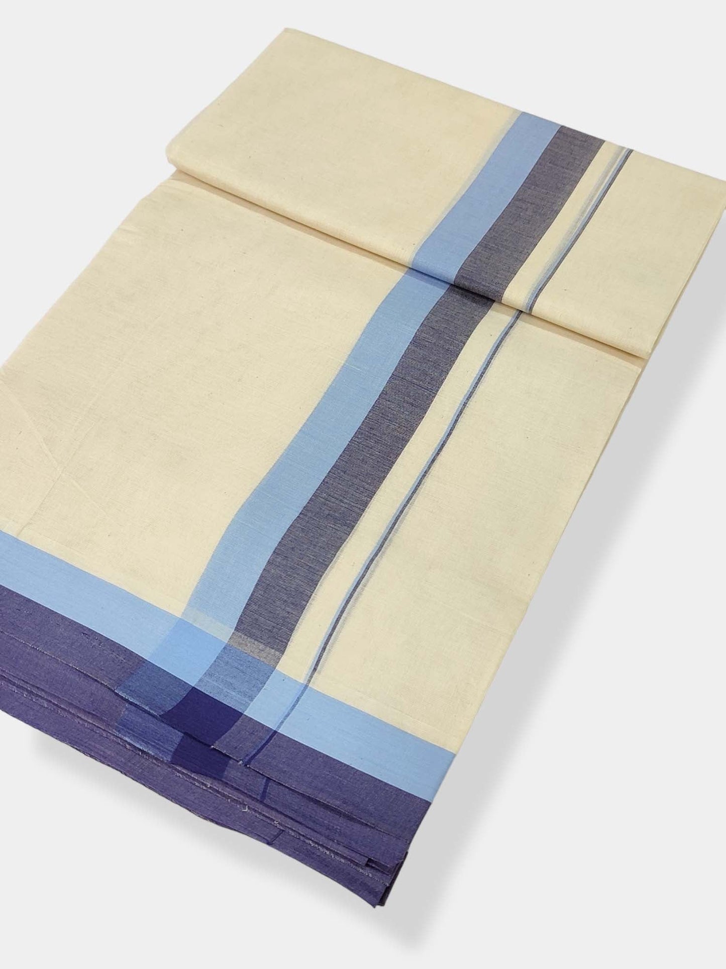 Pure Cotton Kerala Double Dhoti/Mundu
