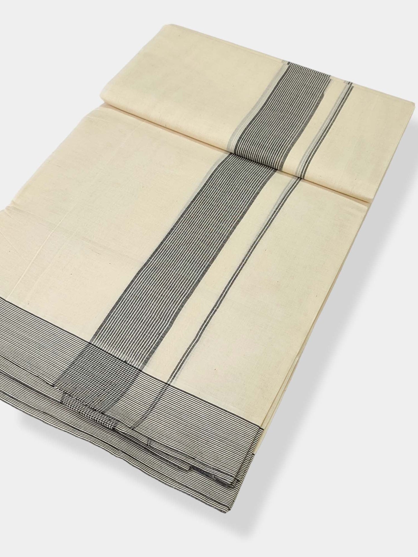 Pure Cotton Kerala Double Dhoti/Mundu