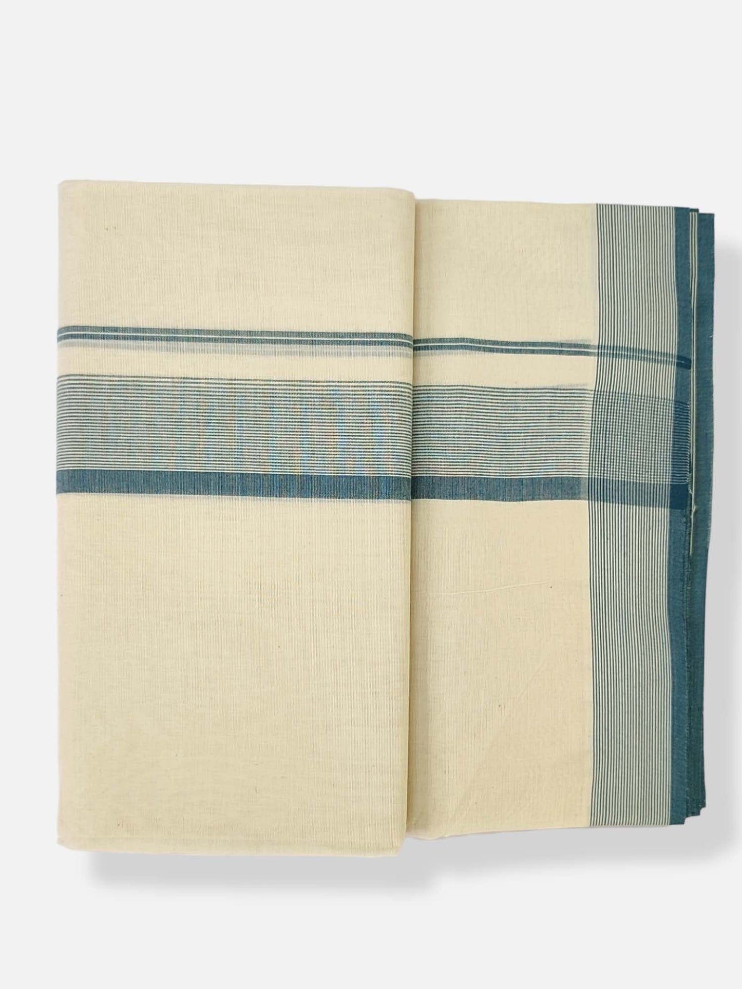Pure Cotton Kerala Double Dhoti/Mundu