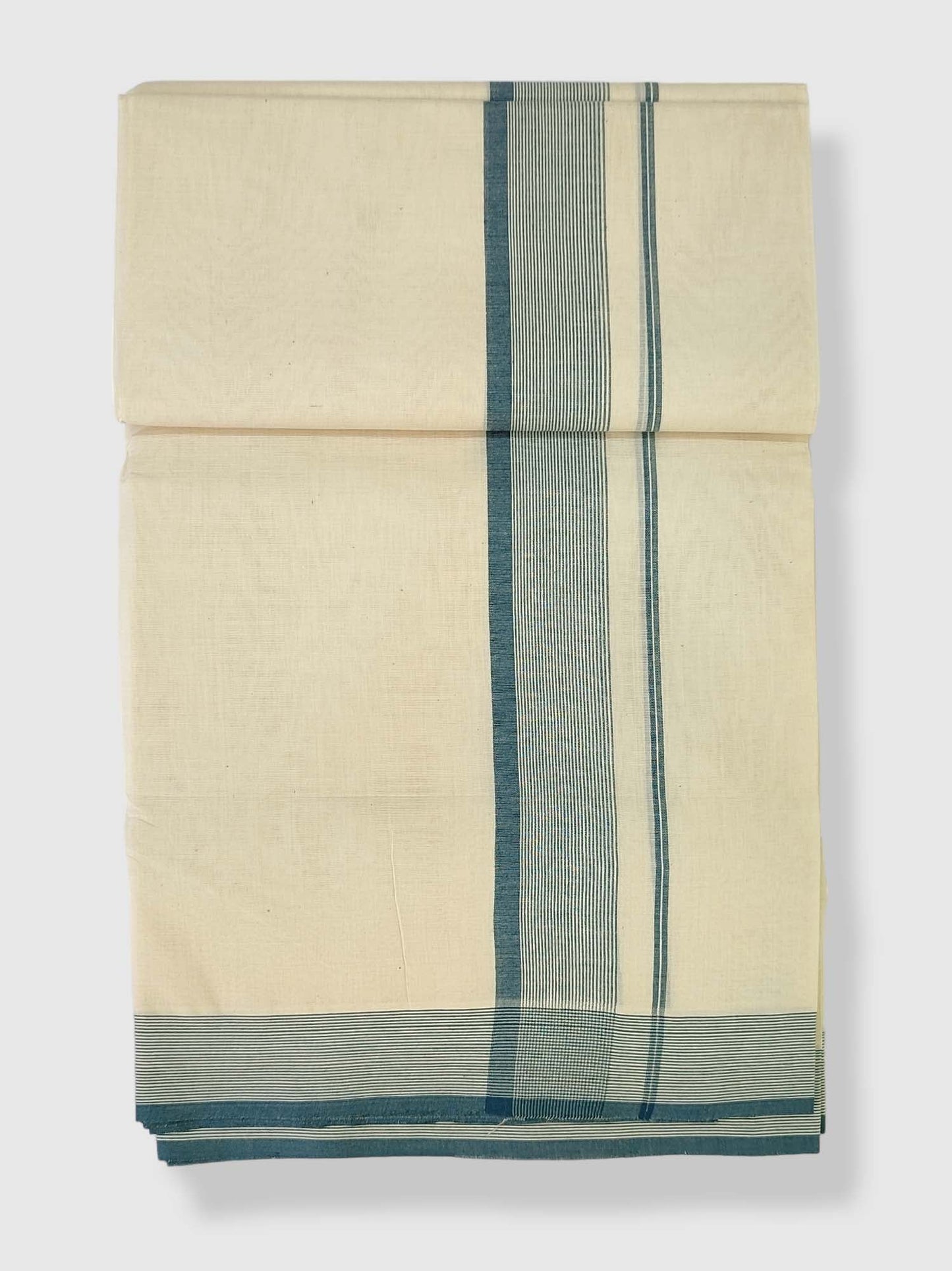 Pure Cotton Kerala Double Dhoti/Mundu