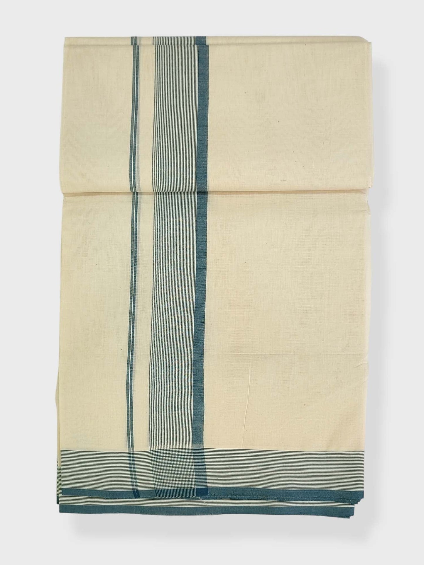 Pure Cotton Kerala Double Dhoti/Mundu