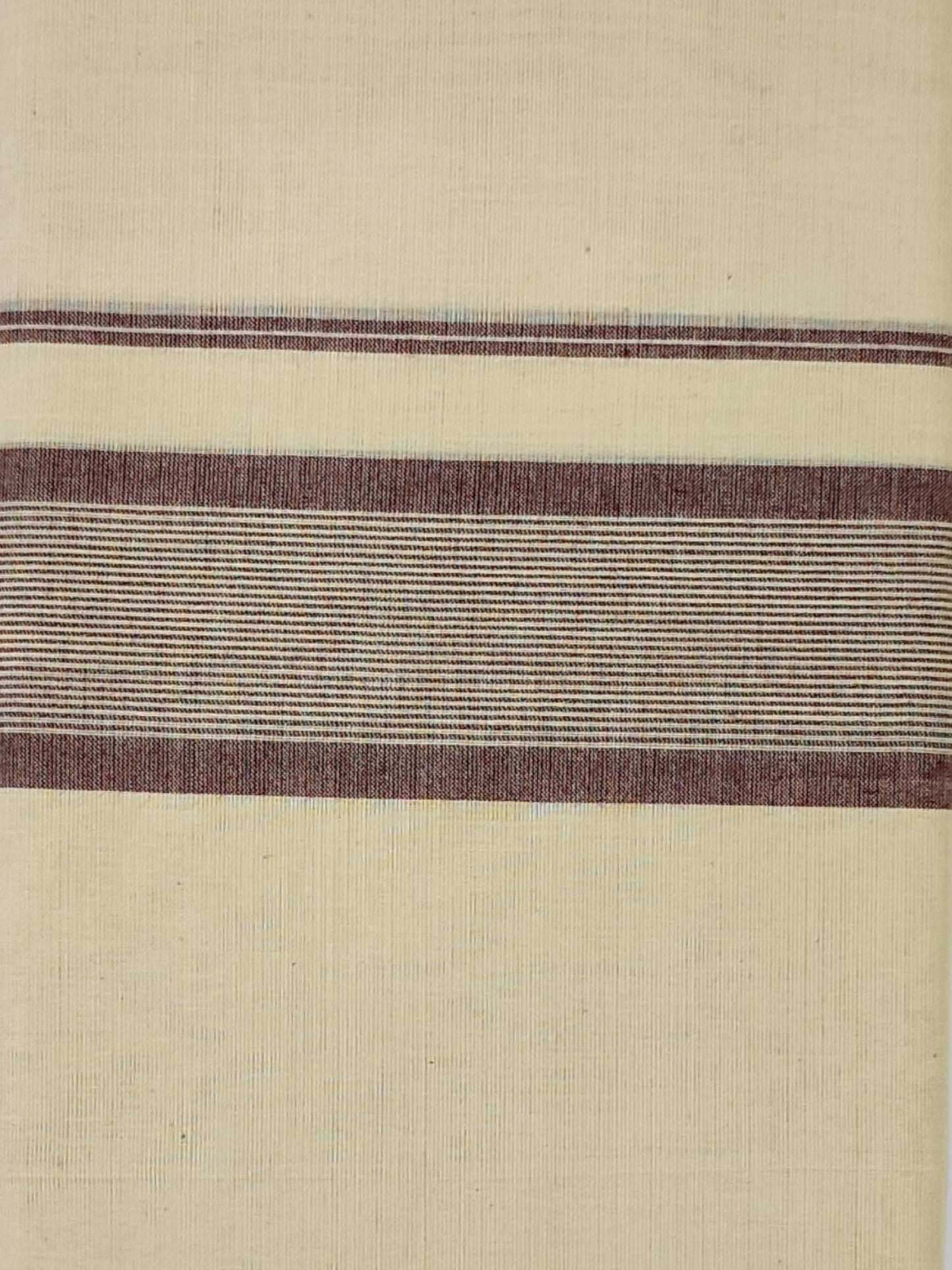 Pure Cotton Kerala Double Dhoti/Mundu