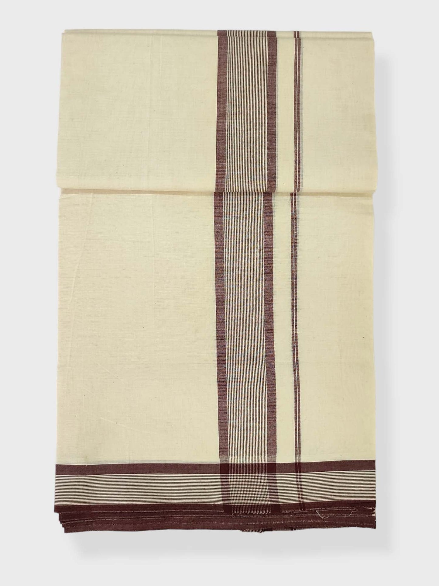 Pure Cotton Kerala Double Dhoti/Mundu