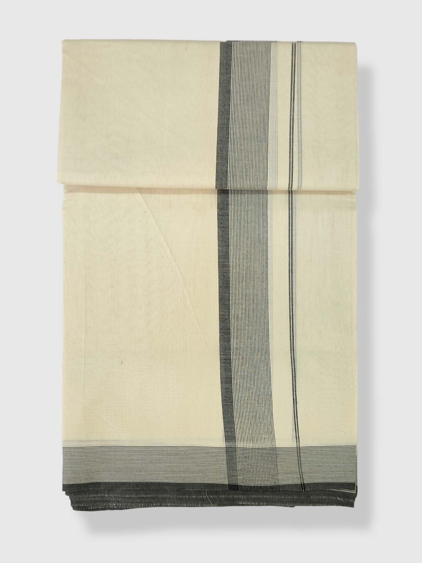 Pure Cotton Kerala Double Dhoti/Mundu