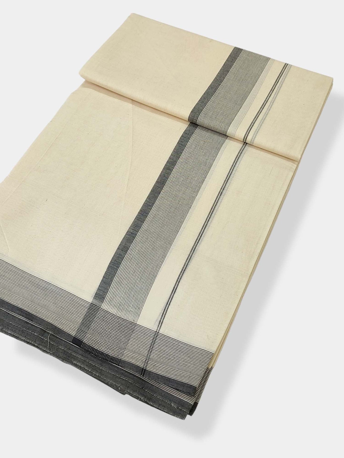 Pure Cotton Kerala Double Dhoti/Mundu