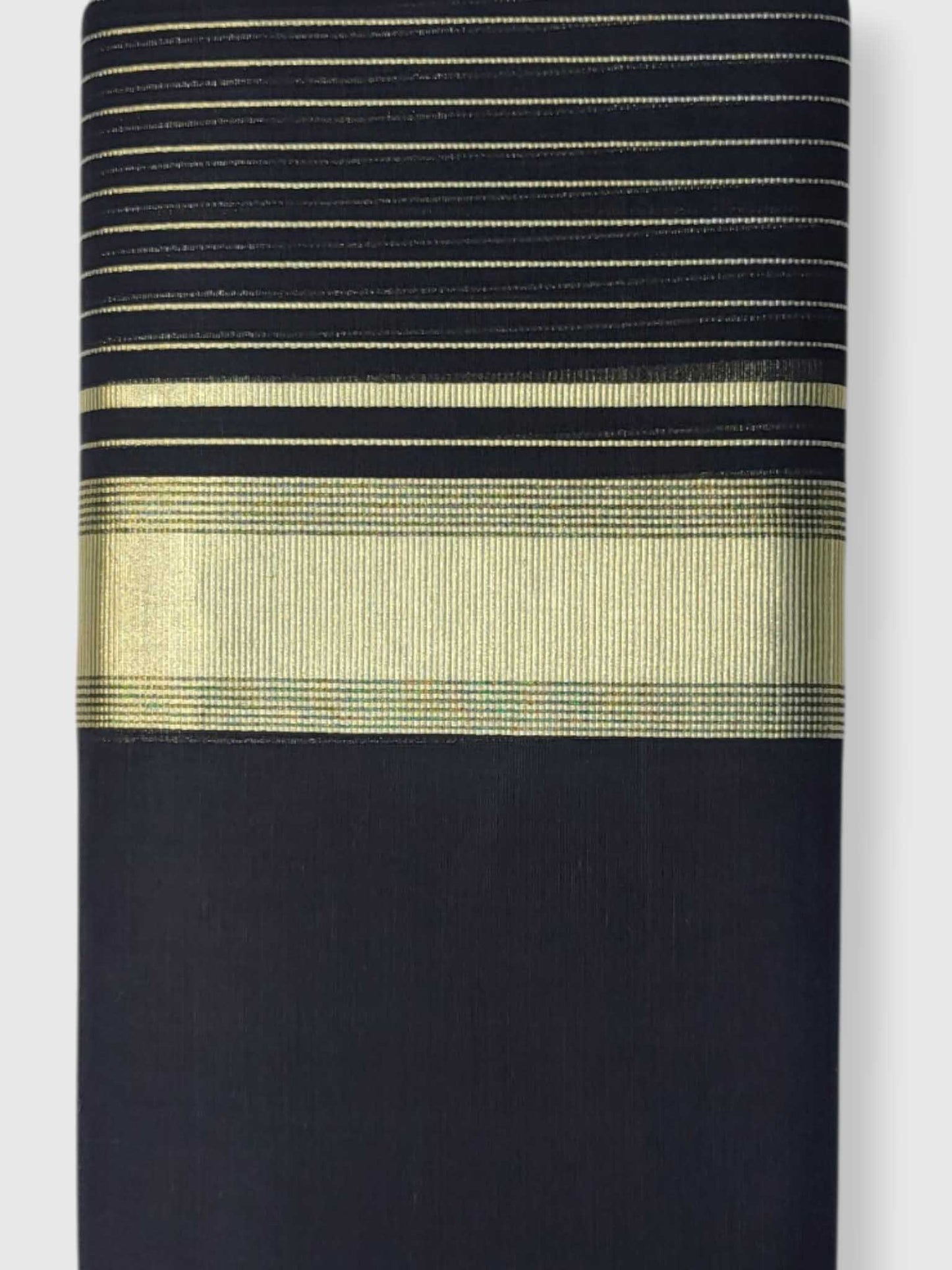 Premium Wedding Handloom Balaramapuram Unaakupaavu Kasavu Mundu for Men