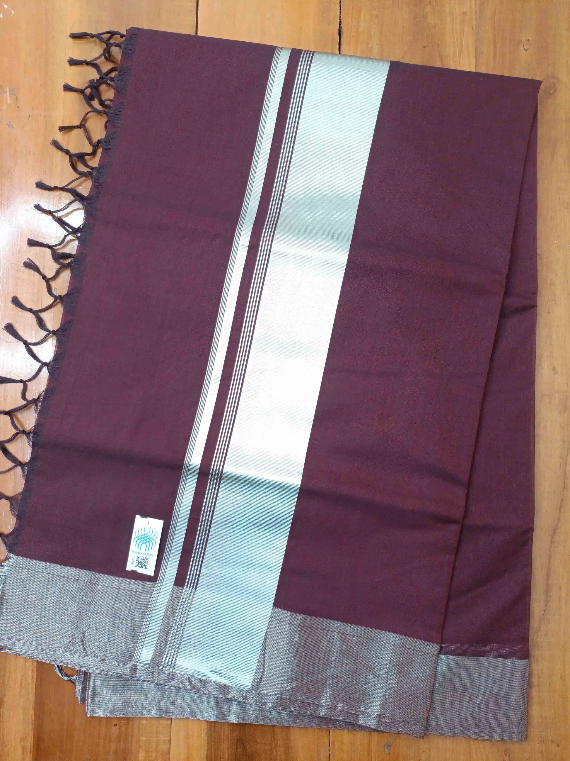 Pure Cotton Kerala Handloom Saree for Women