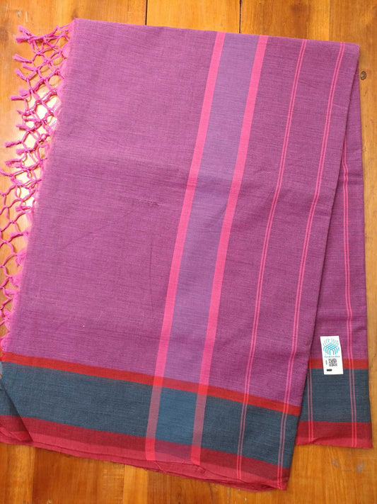 Pure Cotton Kerala Handloom Saree for Women
