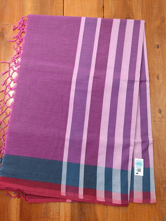 Pure Cotton Kerala Handloom Saree for Women