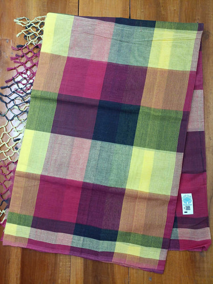 Pure Cotton Kerala Handloom Saree for Women