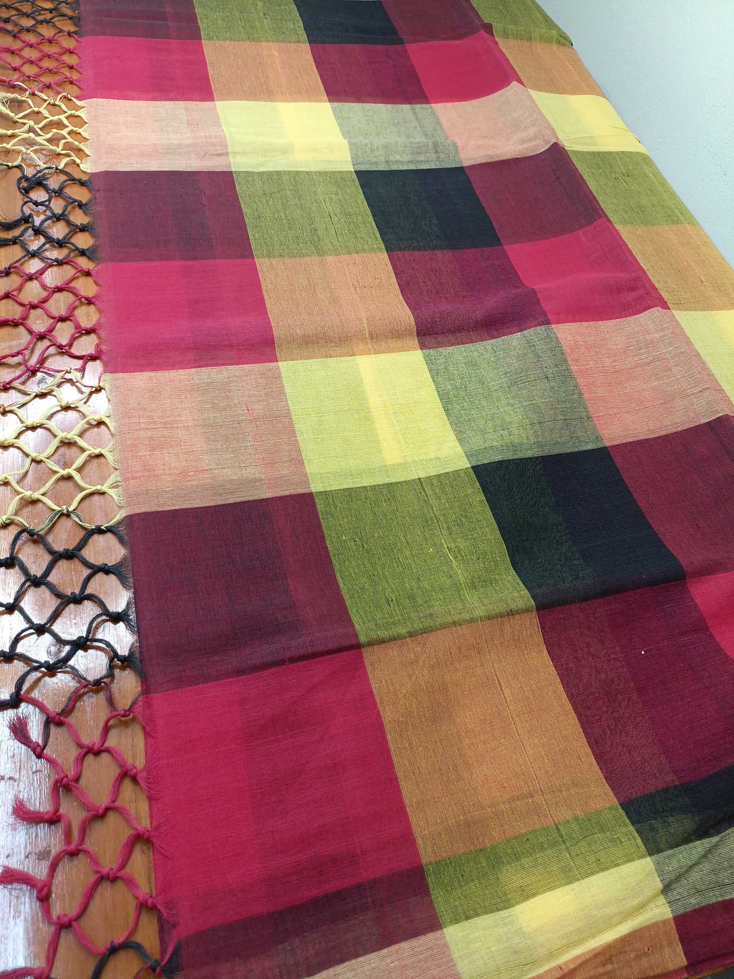 Pure Cotton Kerala Handloom Saree for Women