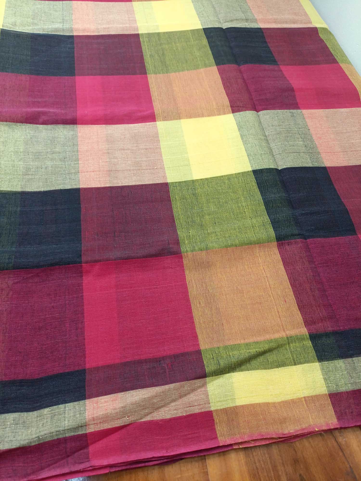 Pure Cotton Kerala Handloom Saree for Women