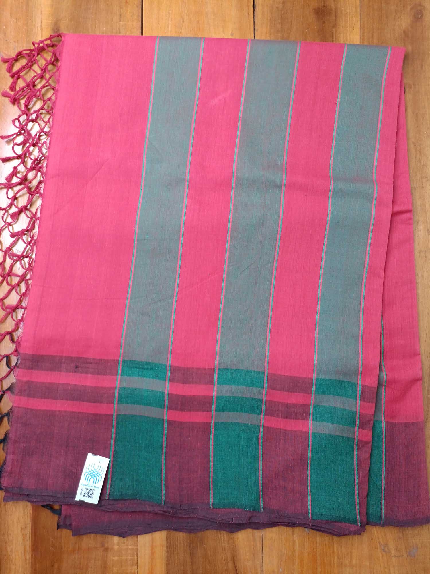 Pure Cotton Kerala Handloom Saree for Women