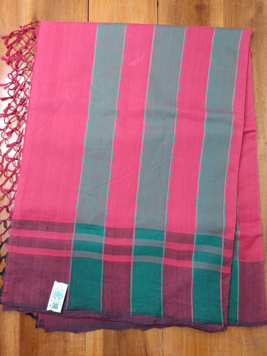 Pure Cotton Kerala Handloom Saree for Women