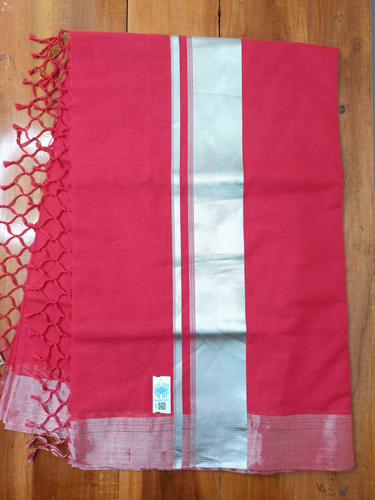 Pure Cotton Kerala Handloom Saree for Women