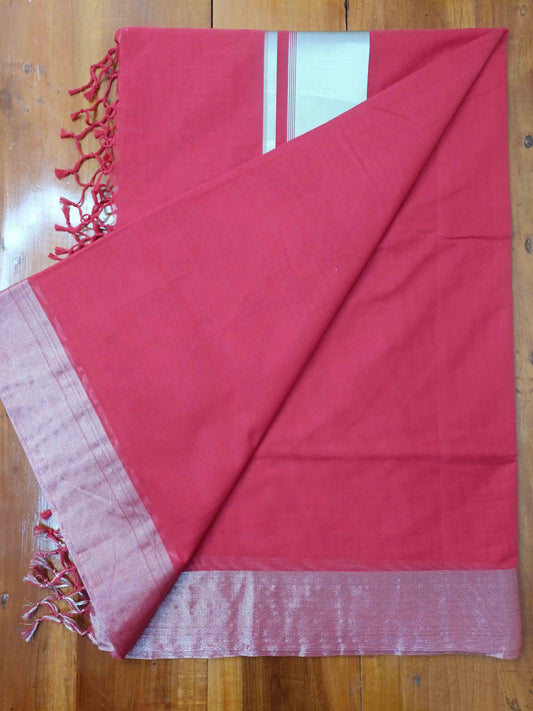 Pure Cotton Kerala Handloom Saree for Women