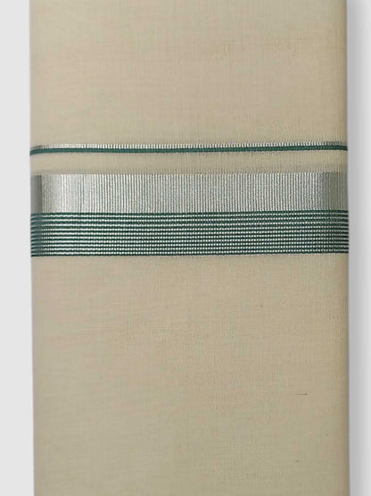 Original Balaramapuram Handloom Kasavu Mundu for Men