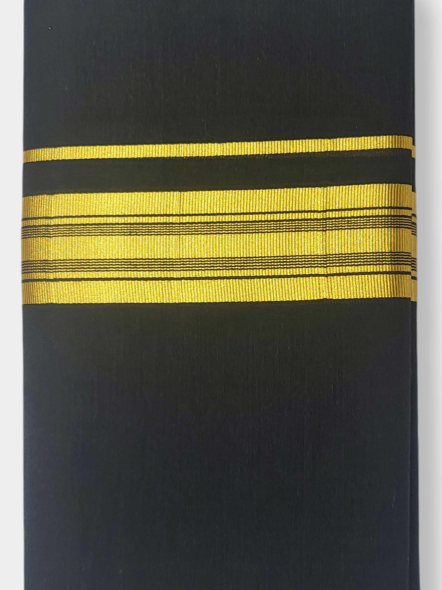 Original Balaramapuram Handloom Kasavu Mundu for Men