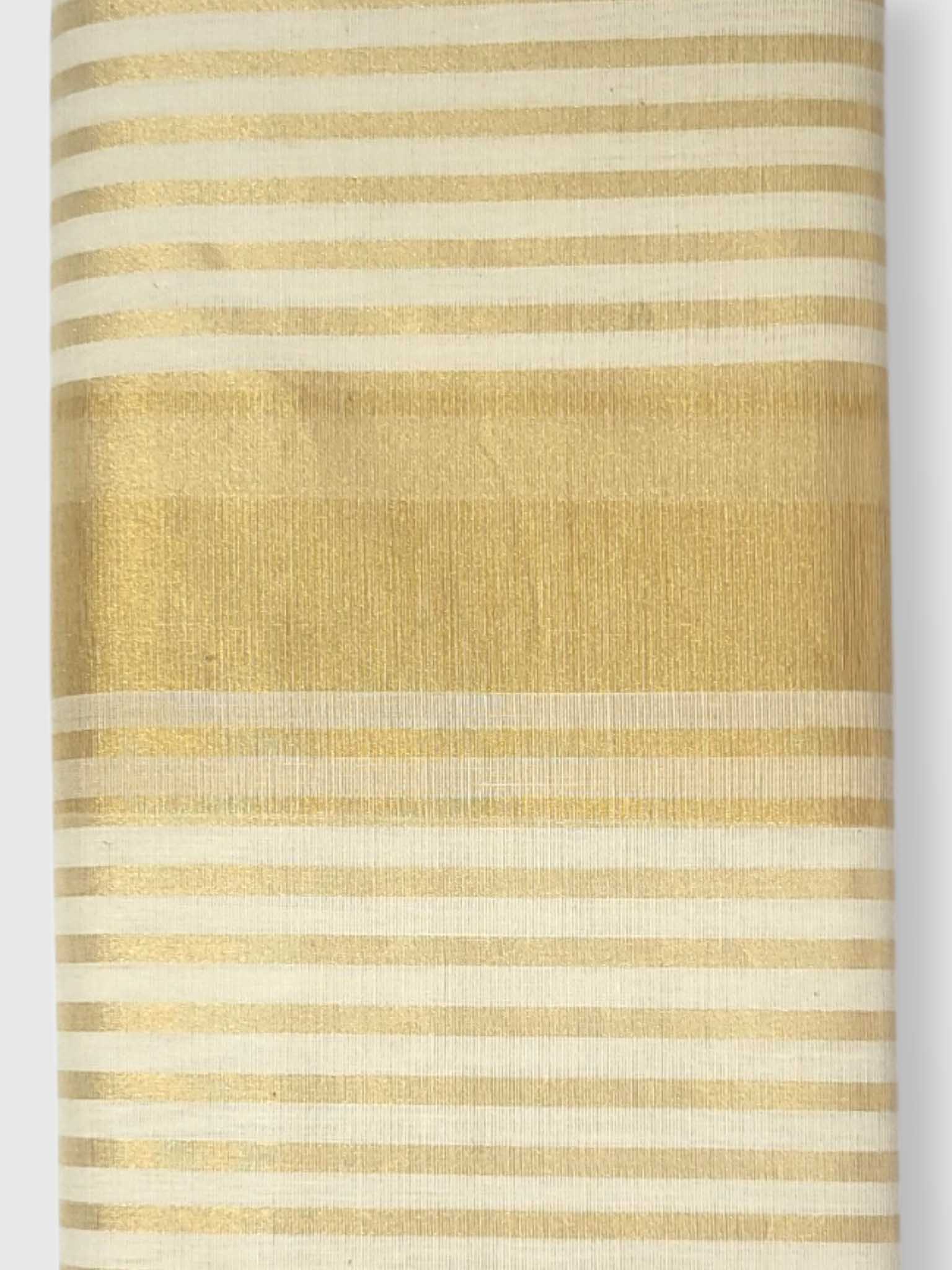 Original Balaramapuram Handloom Kasavu Mundu for Men