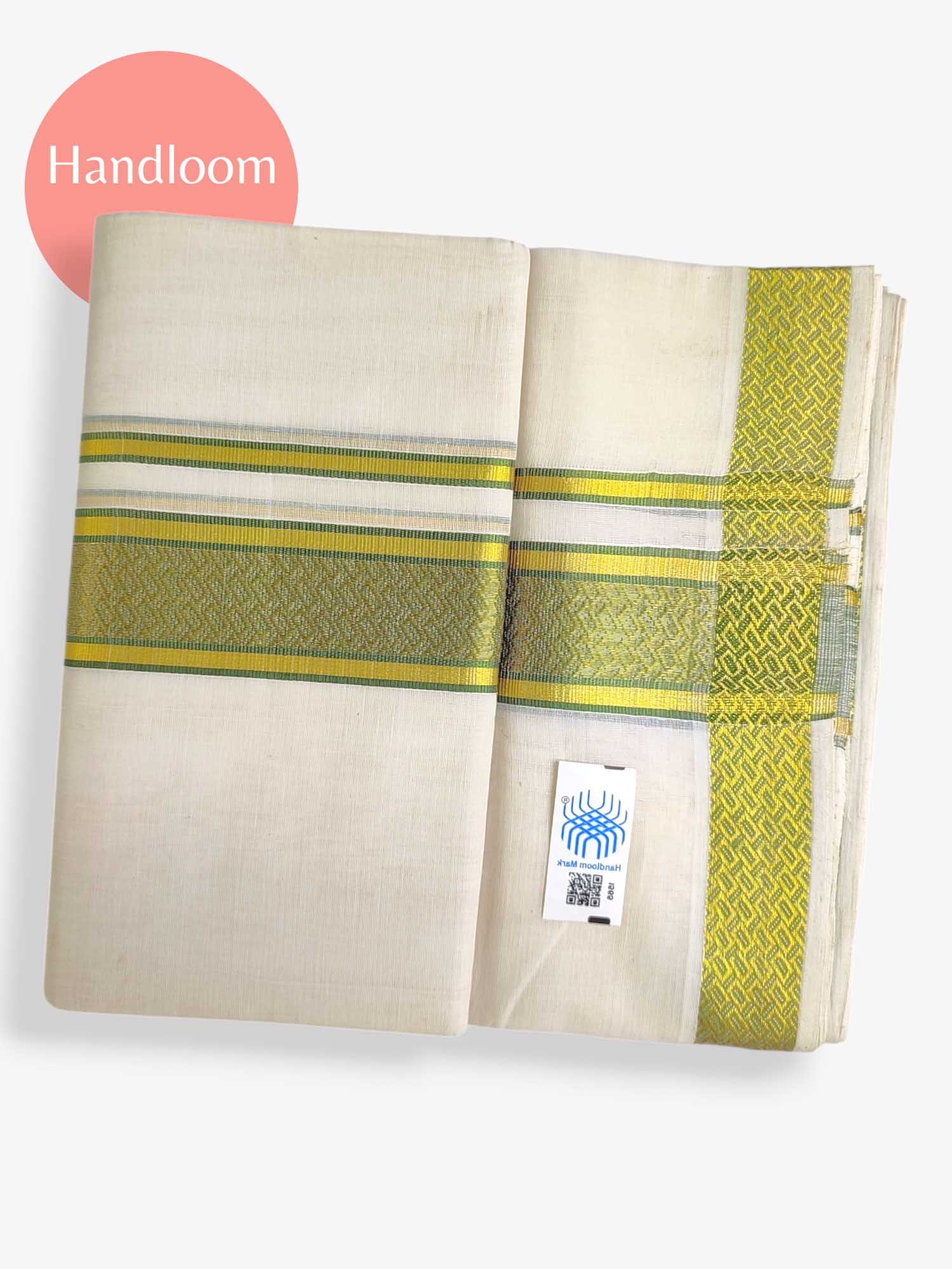 Buy Orginal Handloom Kasavu Mundu Dhoti for men. Keraloom