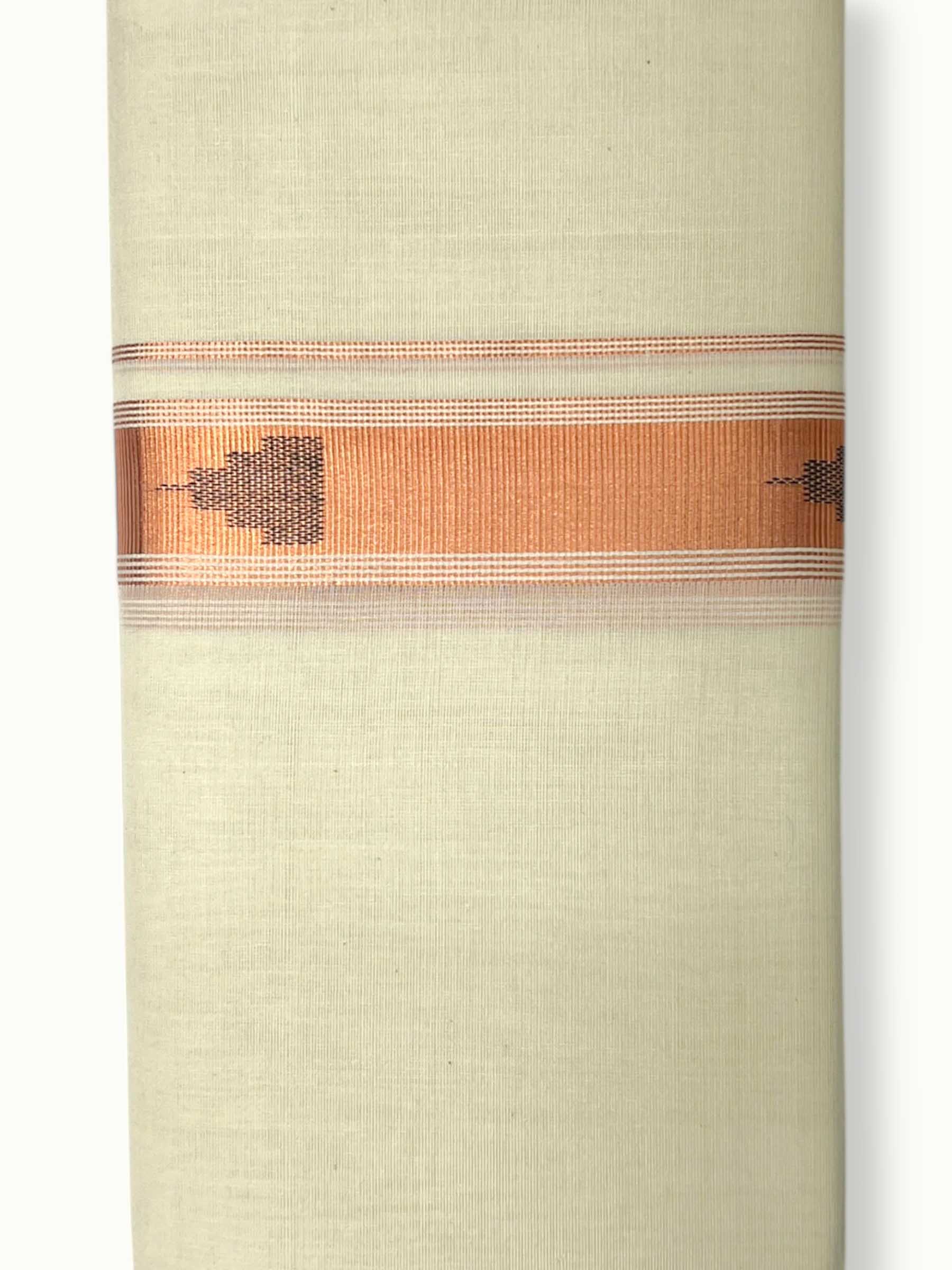 Original Balaramapuram Handloom Kasavu Mundu for Men