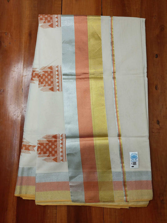 Kerala Kasavu Saree for Women